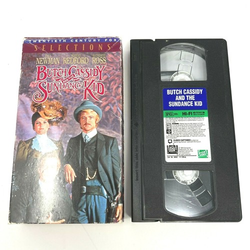 Butch Cassidy and the Sundance Kid VHS Video Paul Newman Robert Redford - Picture 2 of 8