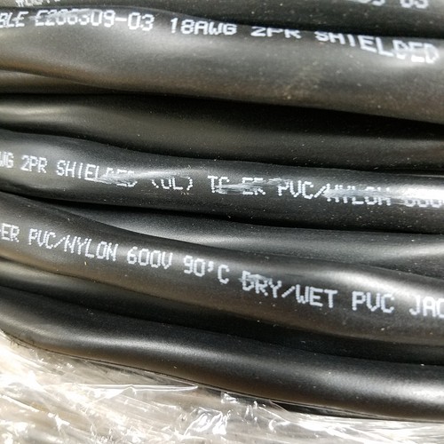 Lake Cable E20830903 Shielded Cable, 18 AWG, 2 Pair, 600V TCER, PRICE