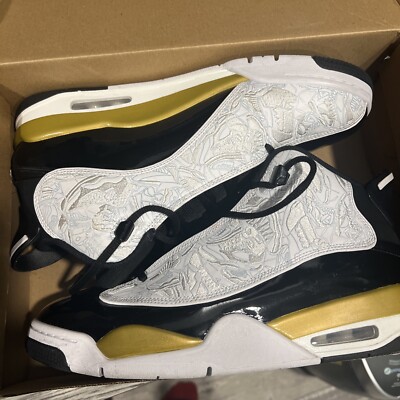 Size 10.5 - Jordan Dub Zero Metallic Gold - 311046-005