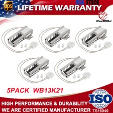 5 PACK WB13K21 5303935066 Gas Range Oven Igniter Replacement for GE Kenmore 501A