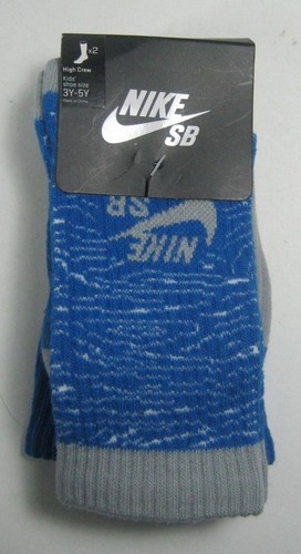 Nike Jordan Kids (High) Crew Boys Girls Socks 2 pairs Or 3 Pairs 10C-3Y -5Y -7Y - Picture 27 of 76
