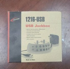 Califone 1216 USB 6-Position USB Jackbox
