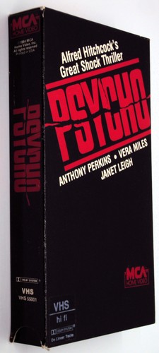 VERTIGO Psycho SPELLBOUND 3 VHS Alfred Hitchcock James Stewart Ingrid Bergman - Picture 6 of 13