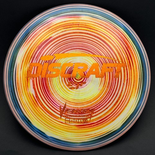 Discraft ESP Venom 174 disc golf distance driver Madhatter lab rag dye swirl - Picture 2 of 10