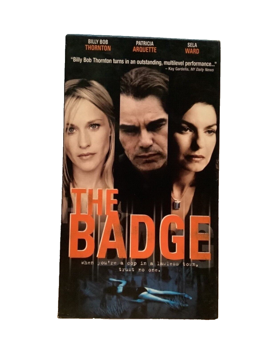 ピックアップ・アーチスト　VHS　字幕版 The Badge VHS Movie 2003 Billy Bob Thornton, Patricia