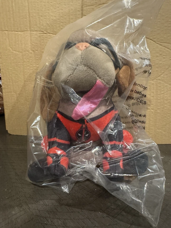 Kidrobot: Marvel Deadpool & Wolverine: Dogpool Phunny Plush - Image 2 of 4