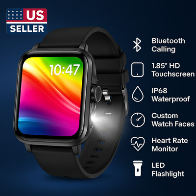 Smart Watch Bluetooth Call Fitness Tracker IP68 for Android iPhone