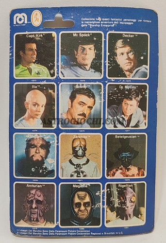 MEGO STAR TREK KLINGON ACTION FIGURE VINTAGE 1979 ITALY NEW IN BOX MOC - Picture 3 of 7