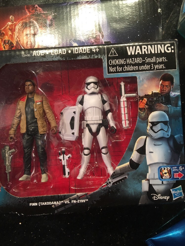 Star Wars The Force Awakens Toys R Us 6 Pack New Rey Kylo Ren Pie