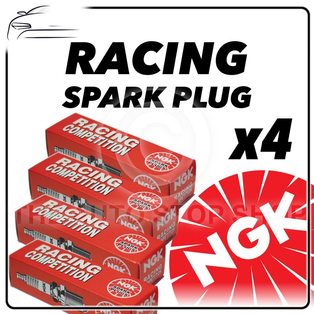 4x NGK RACING SPARK PLUGS Part Number R7437-8 Stock No. 4901 Genuine SPARKPLUGS