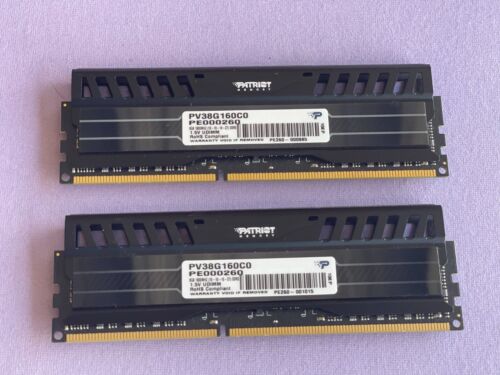 Escritorio Patriot 16 GB (2X8 GB) DDR3 PC3-14900 1866 MHz 240 pines SIN ECC PV38G160C0 - Imagen 2 de 3