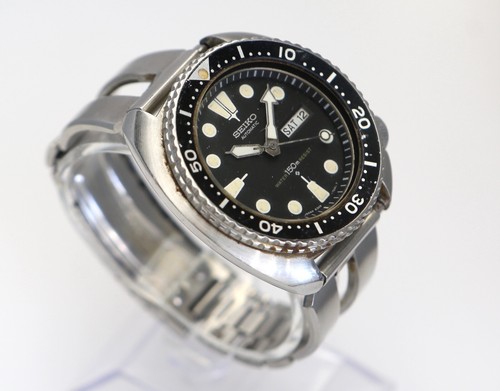 Vintage Seiko 6309-704L T 44mm 70s Turtle 150m Mens Japan Automatic Divers Watch - Picture 8 of 11