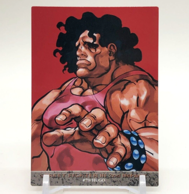 Hugo Street Fighter ALL CAPCOM WORLD 98 Carddass Masters Bandai