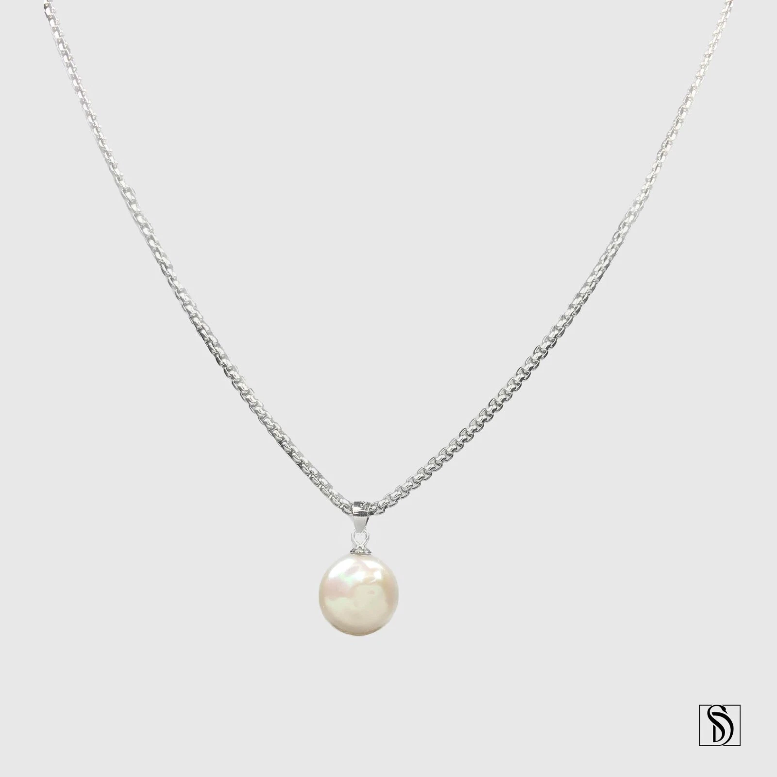 Collier pendentif perle naturelle vrai naturel eau douce perle charme bijoux