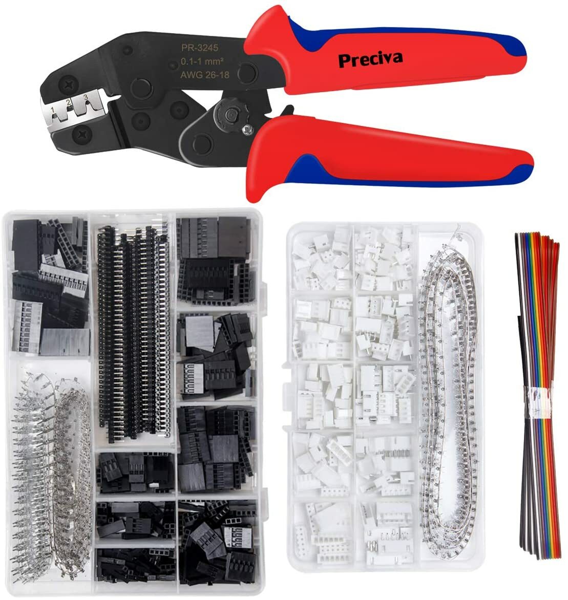 Outil de sertissage AWG26-18 Dupont Preciva sertisseuse câble imprimante
