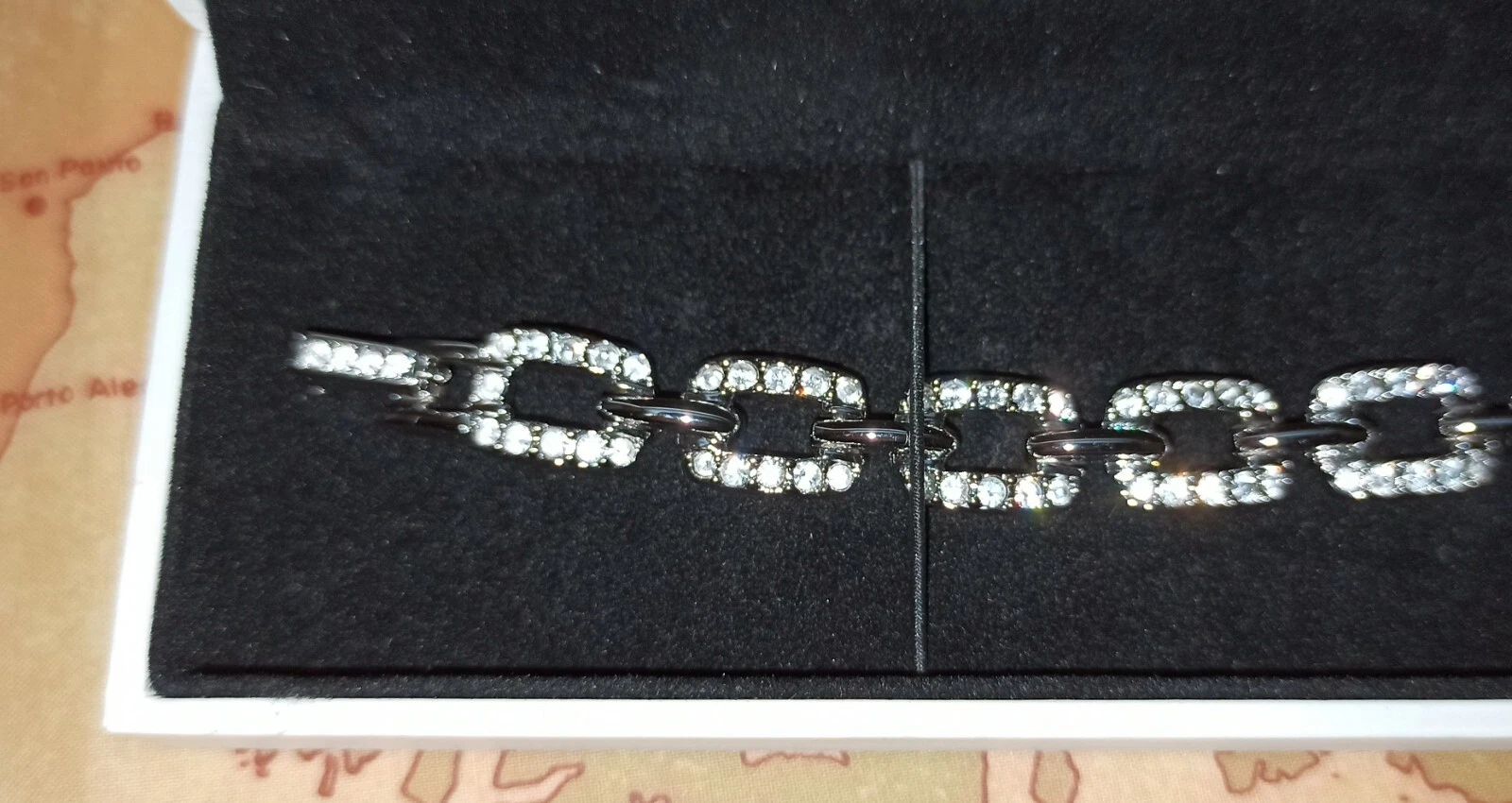 SWAROVSKI JEWELRY 1501593 Bracciale con Cristalli Vintage Anni 2000