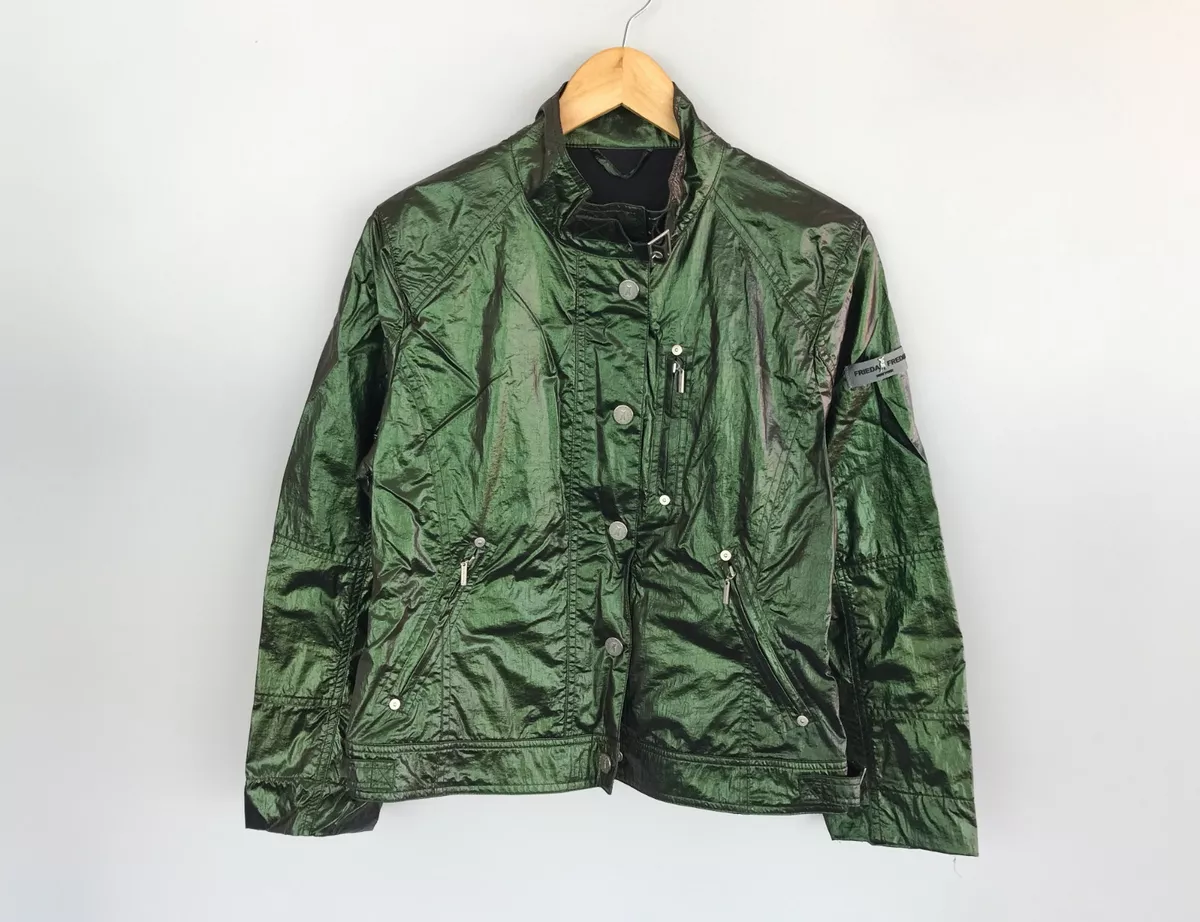 Reflective shop nylon jacket