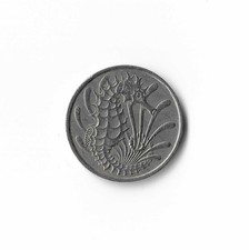 1974 Singapore - 10 Cents - 876 - Copper Nickel - 2.8g