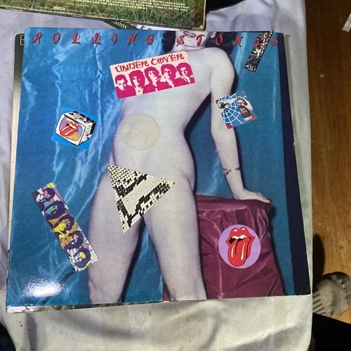 THE ROLLING STONES 1983 ORIGINAL UNDERCOVER VINYL LP STERLING 90120-1 RECORD