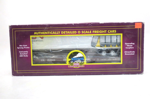 Coche plano nacional canadiense escala O MTH Premier con remolque de 48' #20-98679 | Zustand: New