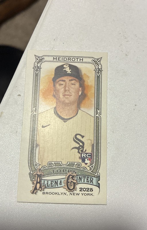 2025 Topps Allen & Ginter - Chase Meidroth #115 Mini A&G Back (RC)