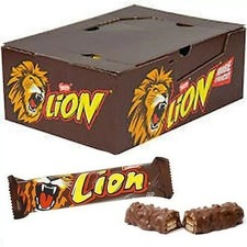 Nestle LION Original Flavour Chocolate Box 40g x 40 Bars Chocolate Full Box