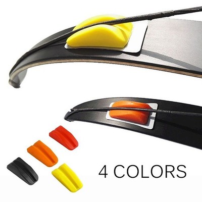 2pcs Bogenschießen Bogen Stabilisator Gummi Limbsaver Dämpfer Split-Limb Recurve