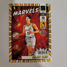 Kelsey Plum 2025 Panini Donruss WNBA Net Marvels