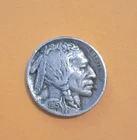 1915 S Buffalo Nickel US Coin - San Francisco Mint - Extra Fine EF 7/8 Full Horn