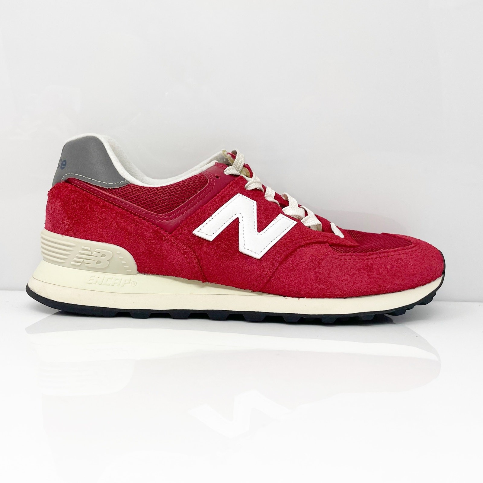 New Balance Mens 574 V2 U574HR2 Red Casual Shoes Sneakers Size 7.5 D New Balance Mens 574 V2 U574HR2 Red Casual Shoes Sneakers Size 7.5 D