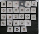 Lot of 26 U.S. 90% Silver Dimes 1906, 1942, 1944, 1945, 1 Barber, 3 Mercury — photo 1