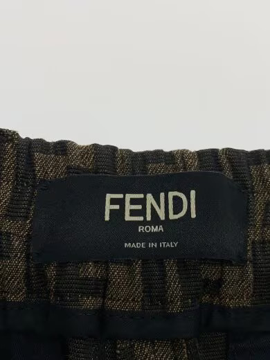 FENDI/Jeans/Size 48/Polyester/Brown/All-over Print/FB0767 A6WJ/Zucca Pattern thumbnail 4
