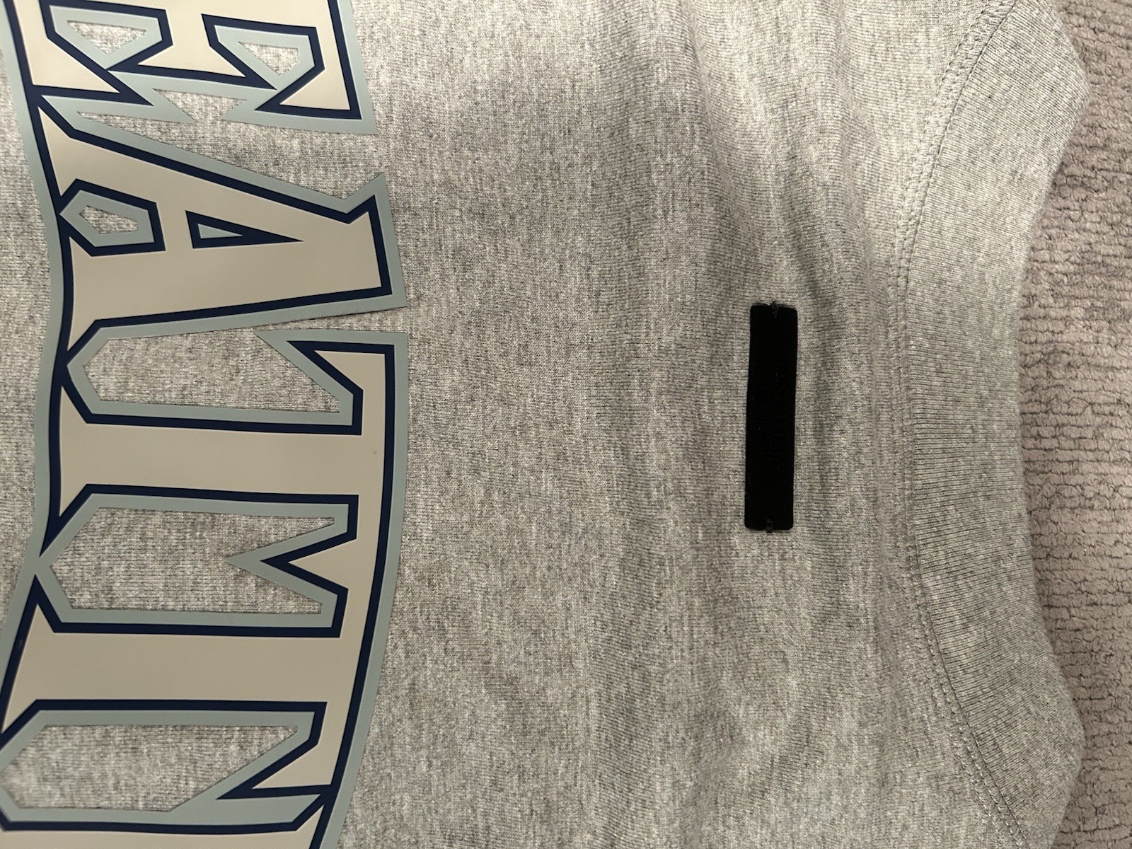 Fear of God Essentials Mariners '90s Cotton Graphic T-Shirt Seattle New X-Large thumbnail 4