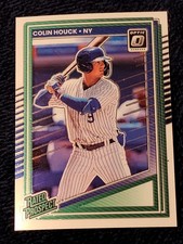 2025 Panini Donruss Baseball Rated Prospect - #121 Colin Houck (RC) - New York 