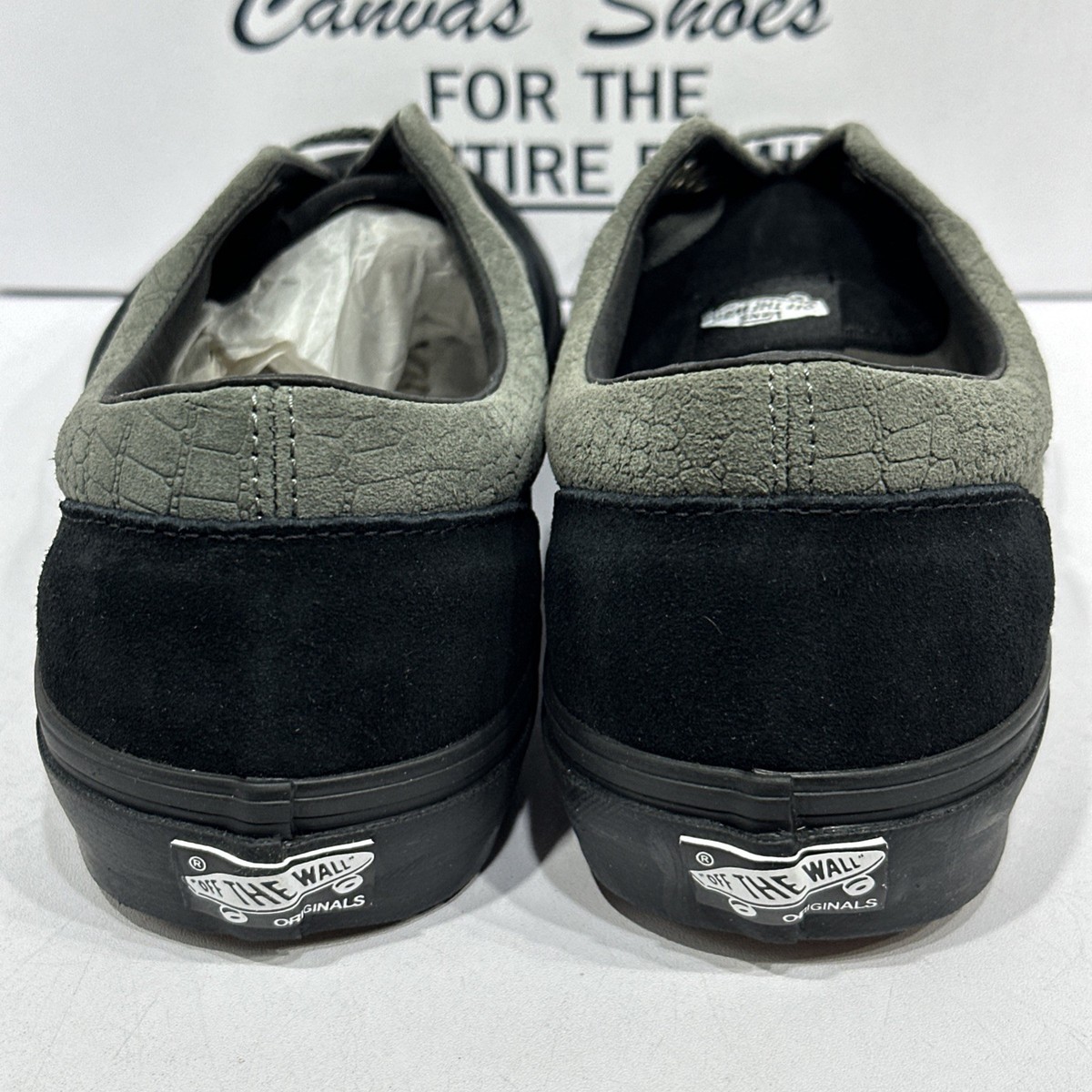 VANS X WTaps Black Crocodile Era LX Size US 11 | eBay