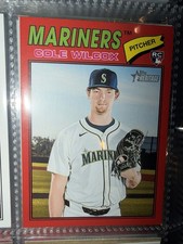 2026 Topps Heritage - Cole Wilcox #155 Red Border (RC)