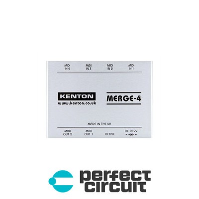 Kenton Electronics Merge-4 Merge 4 MIDI MERGER - NEW - PERFECT CIRCUIT