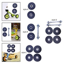 Cache-roulement, cache-moyeu de roue de draisienne, remplacement universel,