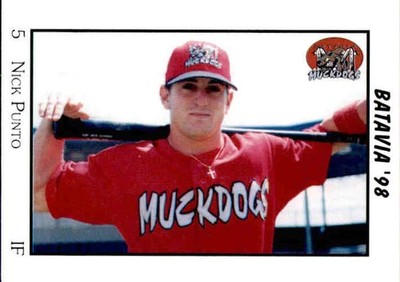 1998 Batavia Muckdogs Team Issue #23 Nick Punto Mission Viejo California CA Card