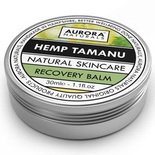 Tamanu Hemp For Eczema Cream Skin Acne Rosacea Psoriasis Stretch Marks Scars 30g