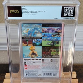 Zelda Tears of the Kingdom Nintendo Switch PSA 10 A++ 1st Print CGC VGA WATA