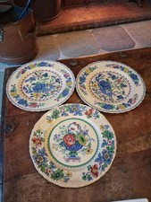 3 X Masons Regency 7’’ 17cm Tea Plate / Side Plates, Please Read Description 