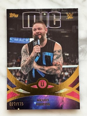2026 Topps Universe WWE - Kevin Owens - Peak Performance Purple Pink Plaid /175