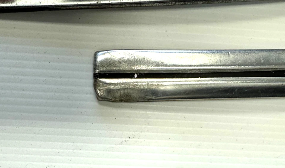 Vintage 1964 Oldsmobile Cutlass F-85 Fender Side Trim Molding Ends RH LH - Image 4 of 4