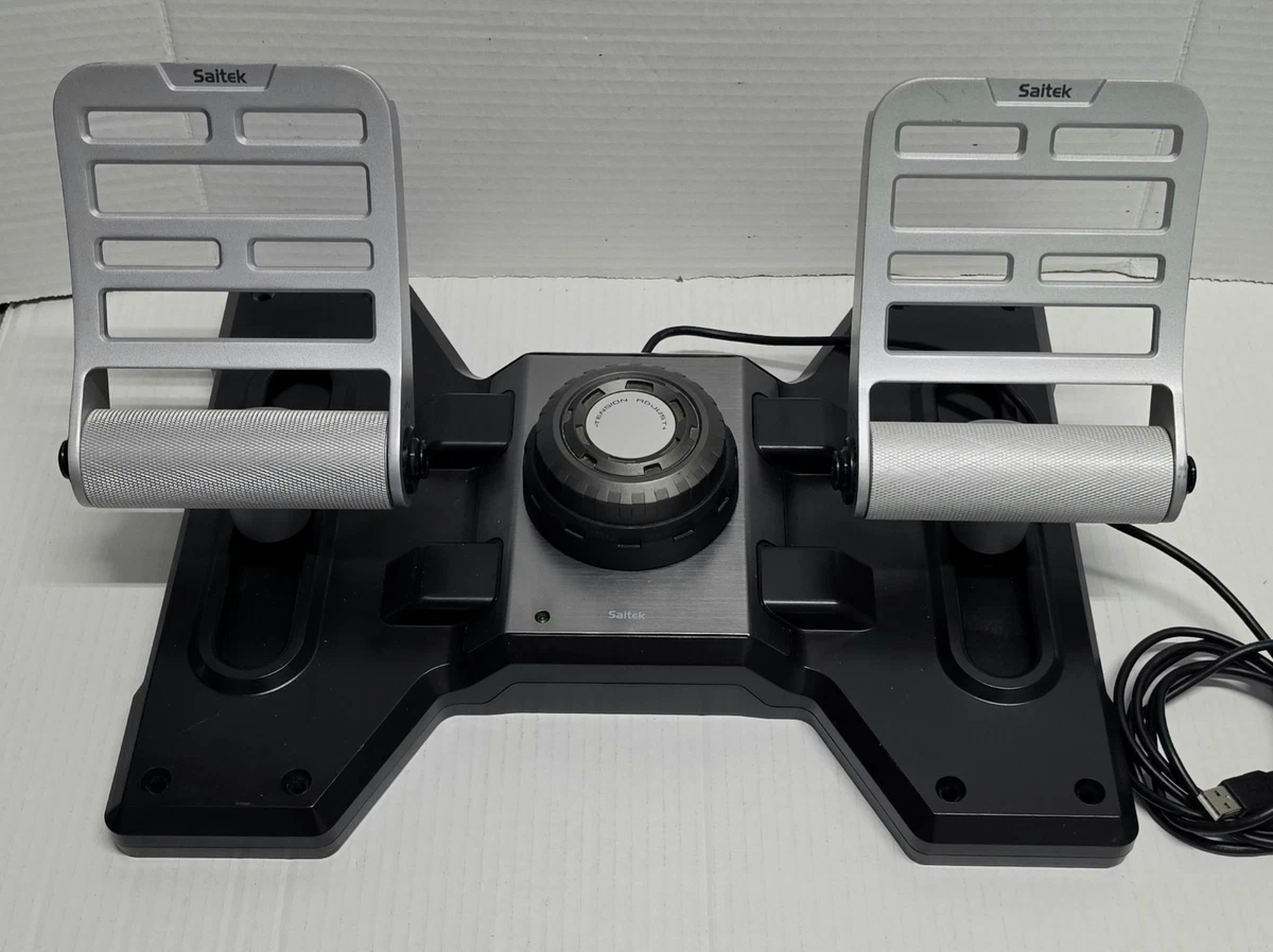 Saitek Video Game Flight Pedals for sale | eBay