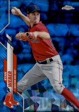 2020 Topps Chrome Update Series Sapphire Edition - Ryan Weber #U-127