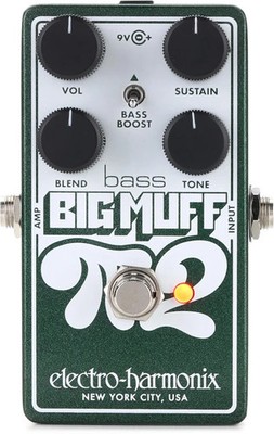 Electro-Harmonix Bass Big Muff Pi 2 Fuzz Pedal