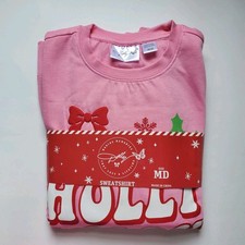 Dolly Parton Have A Holly Dolly Christmas Sweatshirt Size Medium Bow Athleisure