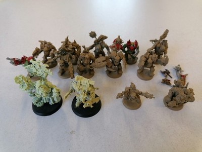 Warhammer 40k Orks Nobz Dok Snikrot Käptn Badruk Mek