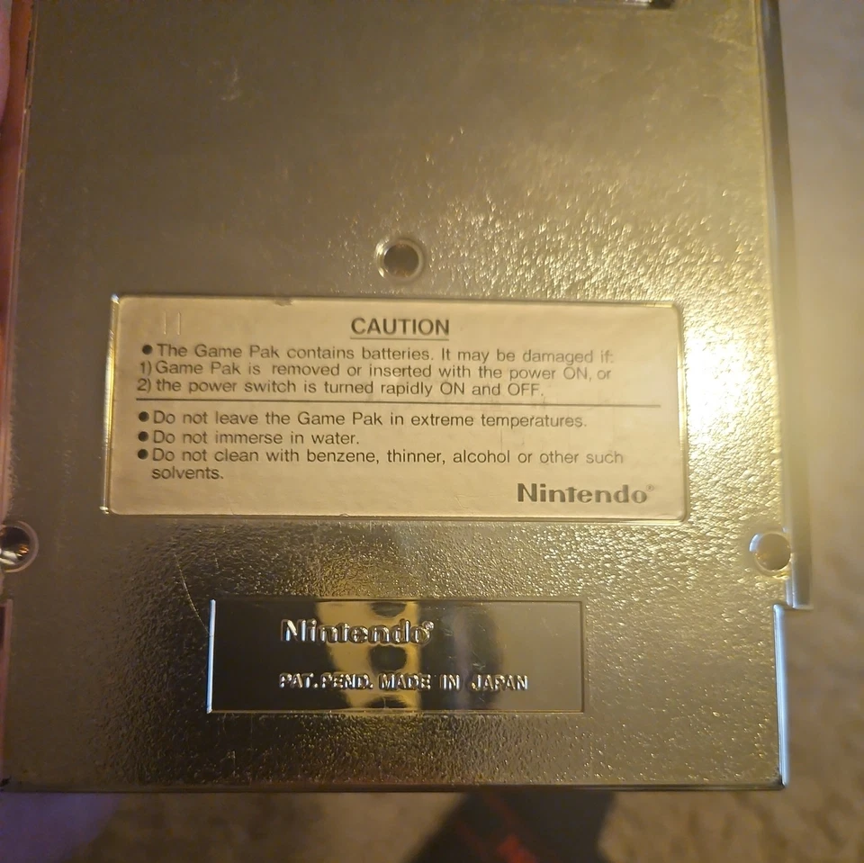 The Legend of Zelda NES  5 Screw Original Tested Works Great Nintendo🔥 - Image 4 of 4